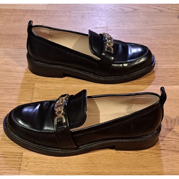 Sam Edelman Loafers CHRISTY Size 6
Black Gold Womens Casual Dress Shoes - Picture 5 of 12